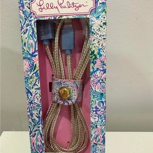 Lily Pulitzer phone cord.